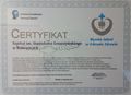 Certyfikat "Wysoka Jako�� w Ochronie Zdrowia"