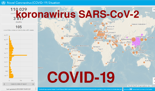 Zasięg koronawirusa SARS-CoV-2