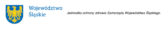 Logo Województwa Śląskiego. Jednostka ochrony zdrowia Samorządu Województwa Śląskiego