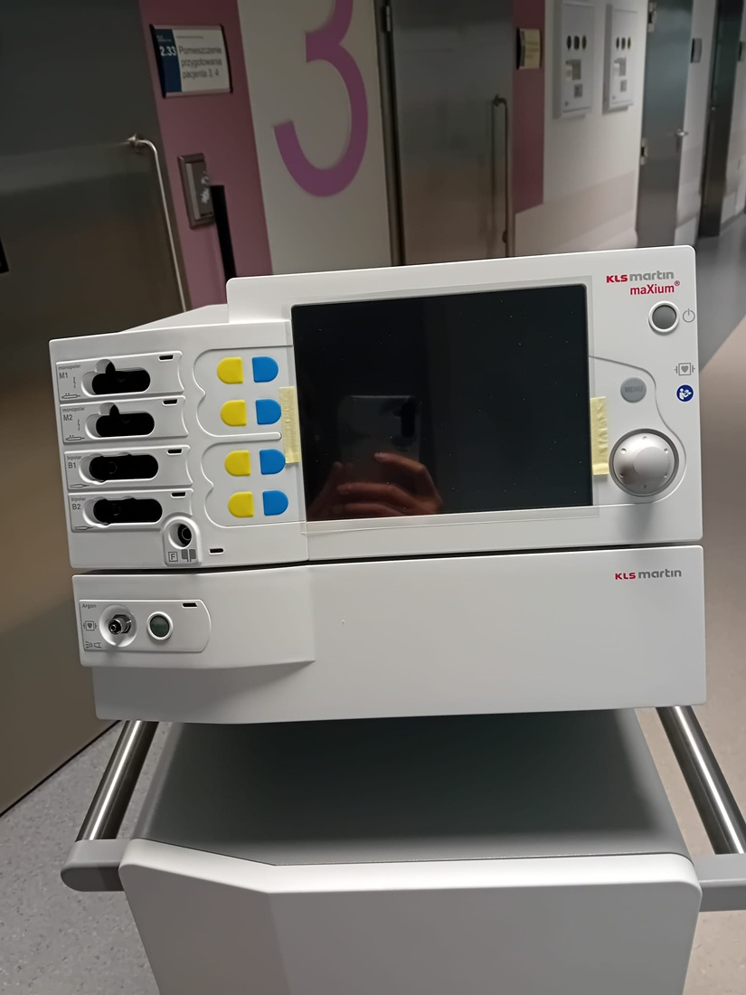 Diatermia zakupiona z dofinansowania z KPO